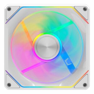 Fan Para Caja Darkflash G24 Rgb 3 En 1 De 120 Mm, Color Blanco - Imagen 2