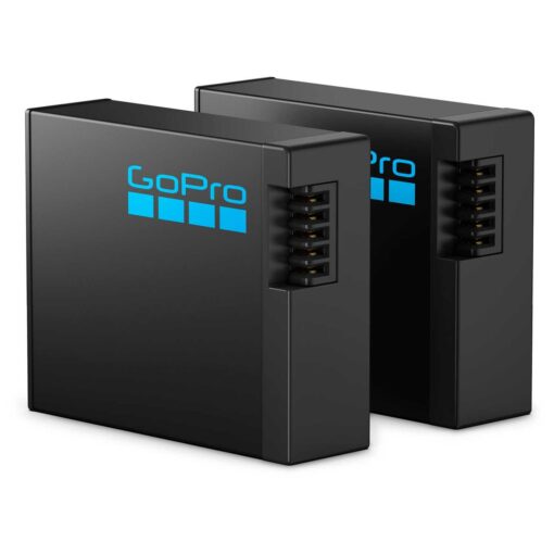 Batería Recargable Gopro Aebat-201 Para Hero 13, Paquete De 2, Color Negro