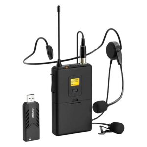 Micrófono De Solapa Inalámbrico Fifine K031b - Negro