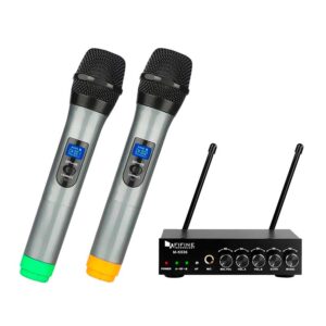 Micrófono Dinámico Inalámbrico Dual Fifine K036 - Negro - Imagen 2