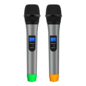 Micrófono Dinámico Inalámbrico Dual Fifine K036 - Negro - Imagen 3