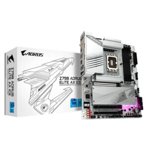 Gigabyte Z790 Aorus Elite Ax Ice Ddr5 Socket Lga 1700 Chipset Intel Z760 Atx