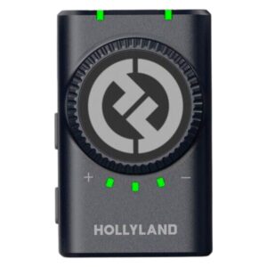 Micrófono De Solapa Inalámbrico Con Iluminación Usb-c Hollyland Lark M2 Combo Para Teléfono Inteligente, Color Negro - Imagen 4