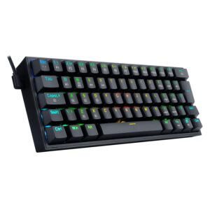Teclado Inalámbrico Para Juegos Redragon Fizz Pro K616-rgb-b Con Interruptor Rojo (negro) - Imagen 3