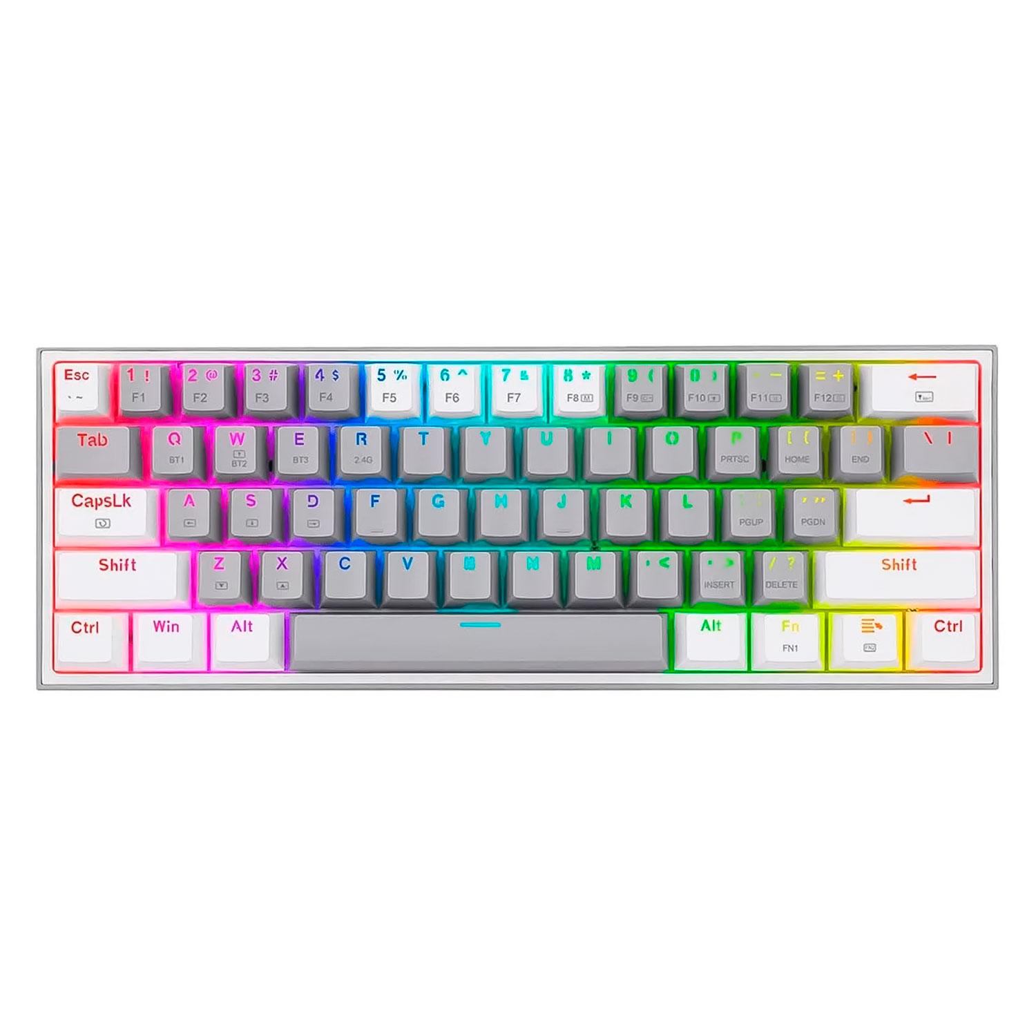Teclado Para Juegos Redragon Fizz Pro K616-rgb - Blanco