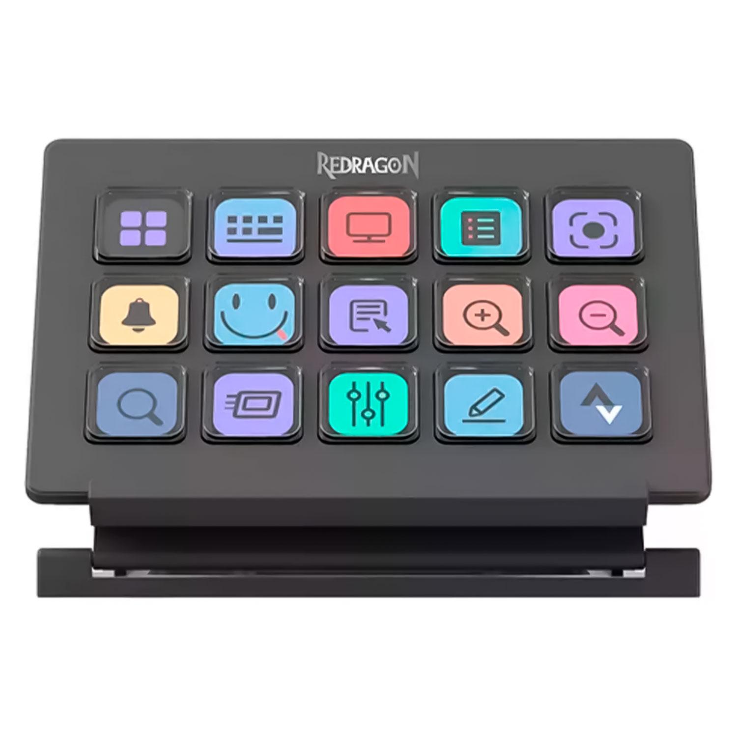 Controlador Redragon Stream Station Ss-550 - Negro