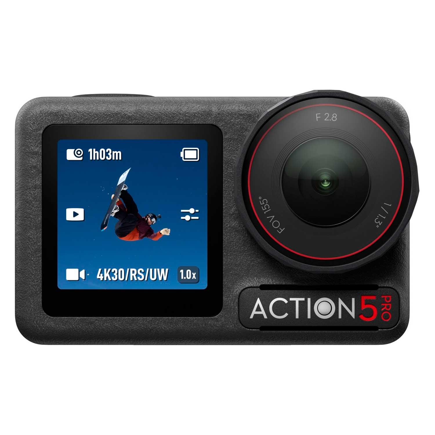 Cámara De Acción Dji Osmo Action 5 Pro Standard Combo 40mp Wifi - Negra