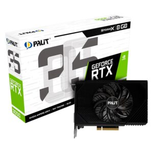 Tarjeta De Video Palit Stormx Nvidia Geforce Rtx 3050 8gb Gddr6 - Ne63050018p1-1070f