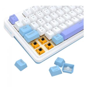 Título: Gamer Redragon Gloria Pro K664wbp Rgb Switch Bumblebee - Imagen 5