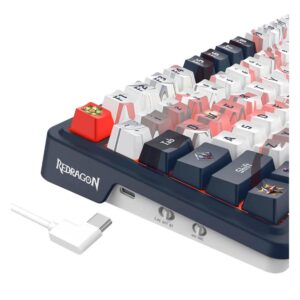 Teclado Gamer Redragon Eisa Pro K686ak Rgb - Negro - Imagen 4