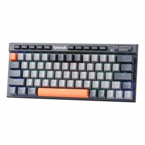 Teclado Inalámbrico Para Juegos Redragon Traric Pro K634gg Rgb Con Interruptores Y 60% De Diseño