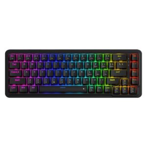 Teclado Para Juegos Redragon Nova K709 Rgb Con Diseño Del 65 % - Negro