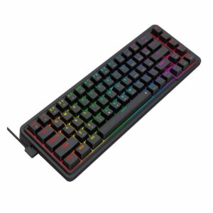 Teclado Para Juegos Redragon Nova K709 Rgb Con Diseño Del 65 % - Negro - Imagen 3