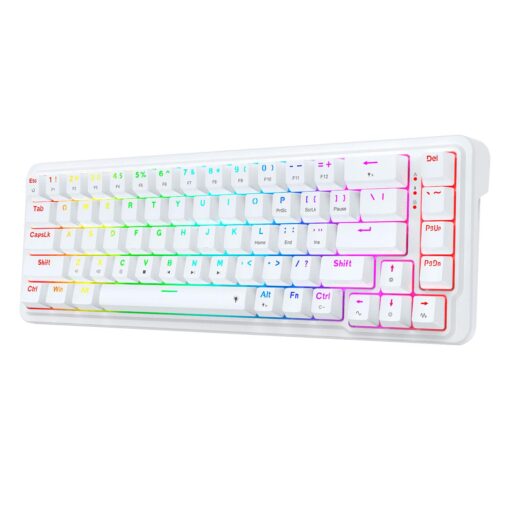 Alternative view of Teclado Para Juegos Redragon Nova K709w Rgb Con Diseño Del 65 % - Blanco