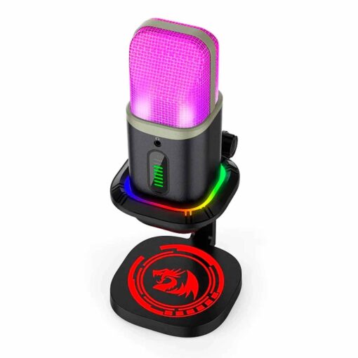 Alternative view of Micrófono De Condensador Rgb Redragon Echo Wave Gm305 De 18 Khz, Color Negro