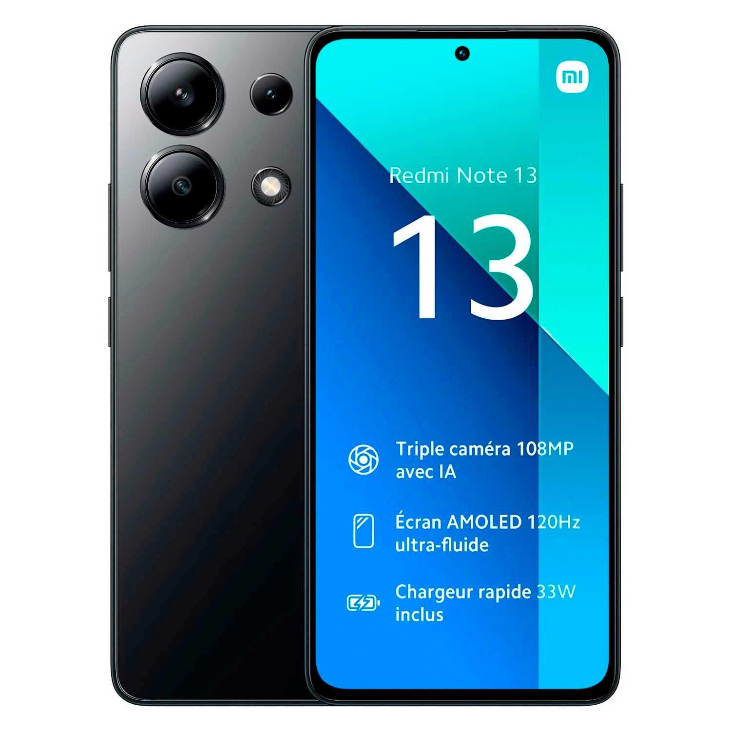 Xiaomi Redmi Note 13 4g Smartphone Global 128 Gb 6 Gb Ram Dual Sim Pantalla De 6,67" - Negro