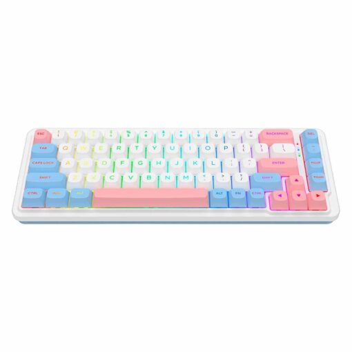 Alternative view of Teclado Gamer Redragon Nueva Pro K709wbp Rgb Layout 65% - Blanco