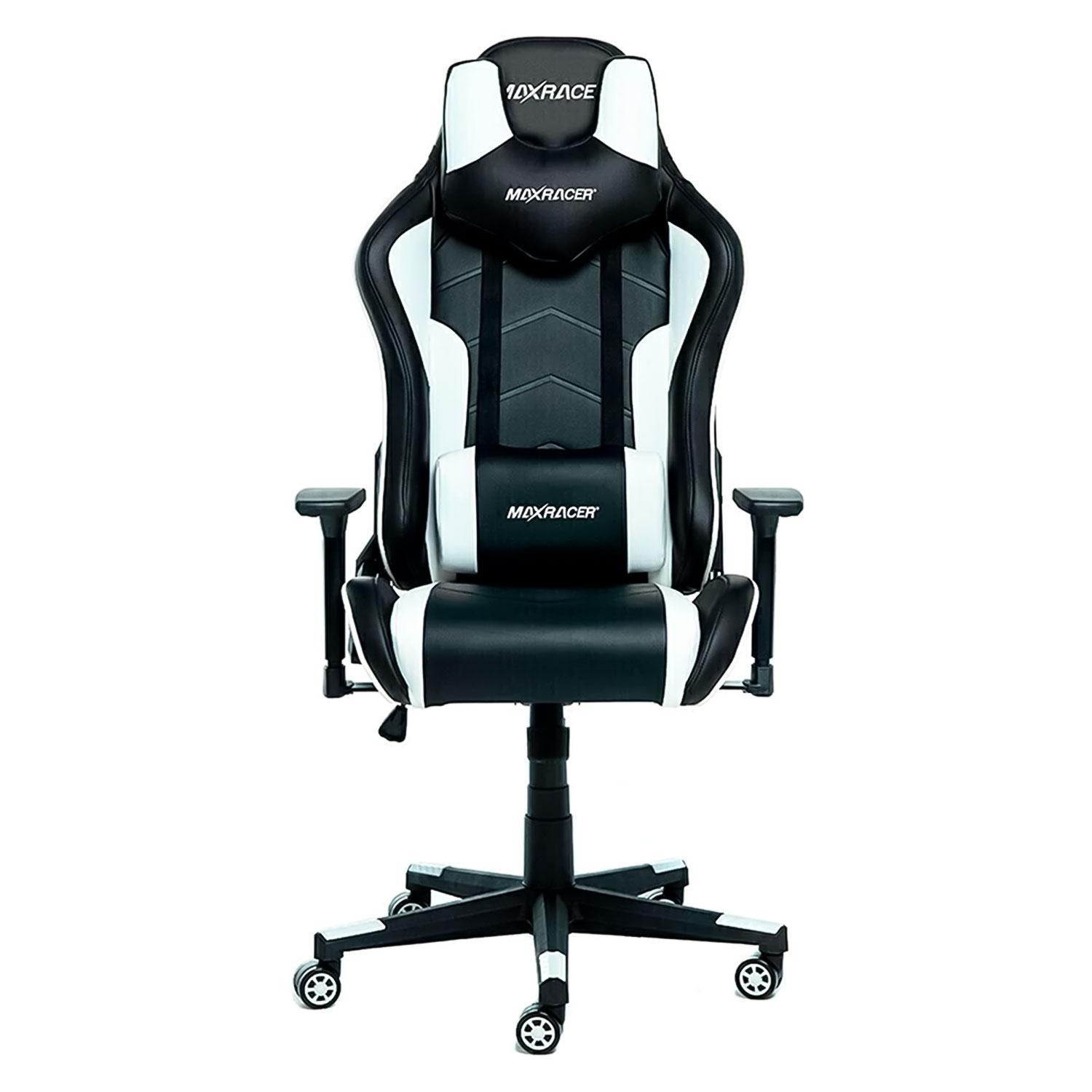 Silla Para Juegos Maxracer Tactical Tcl-3 - Blanca