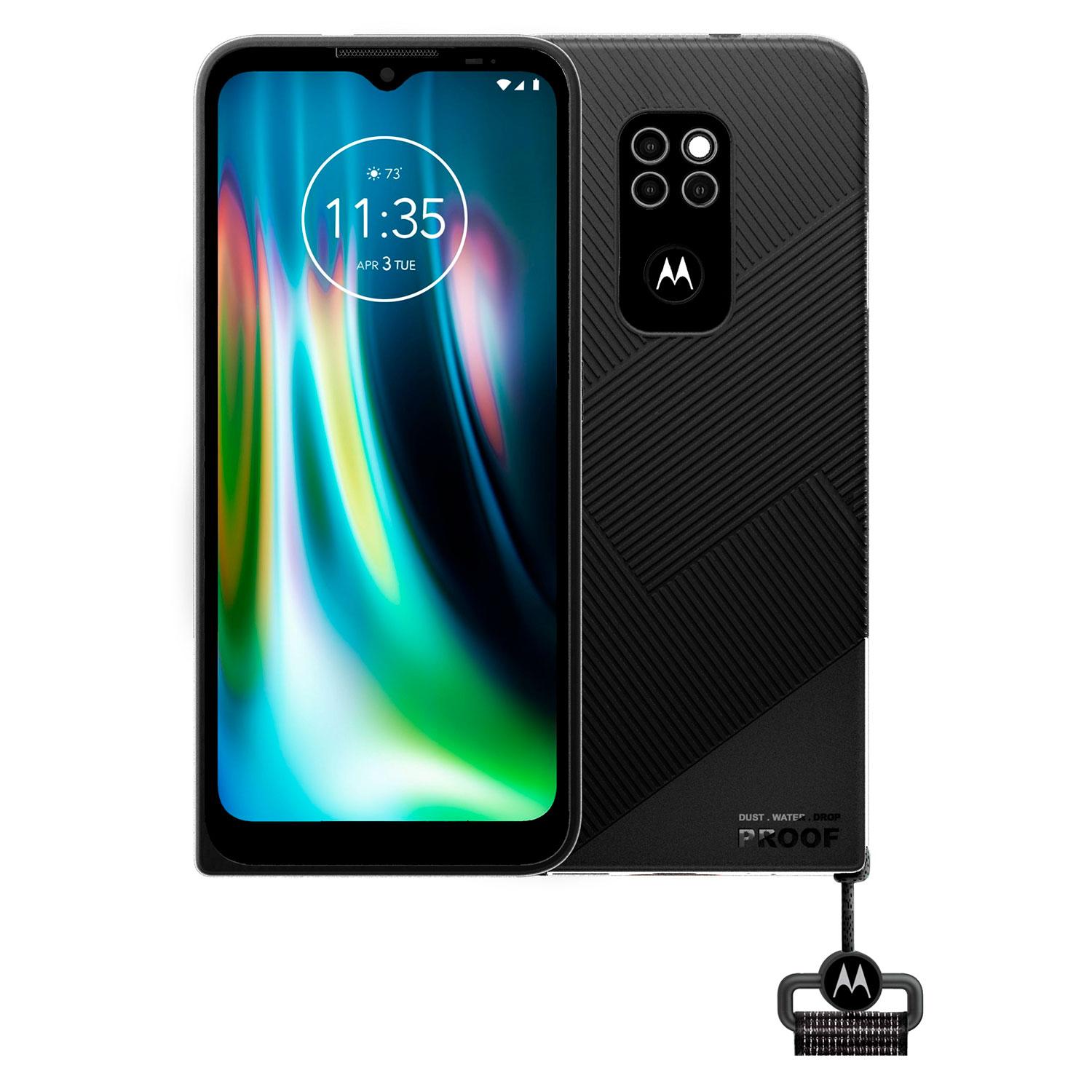 Teléfono Inteligente Motorola Defy Xt-2083-8 64 Gb 4 Gb Ram Sim Única Pantalla De 6,5" - Negro