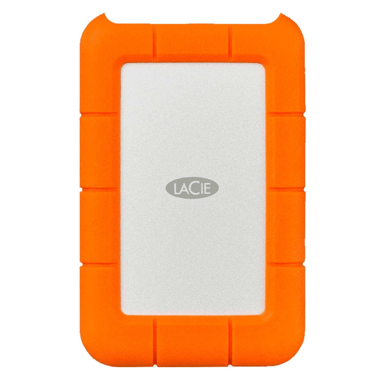 Disco Duro Externo Portátil Usb-c Lacie Rugged De 5 Tb Y 2,5" - Stfr5000800