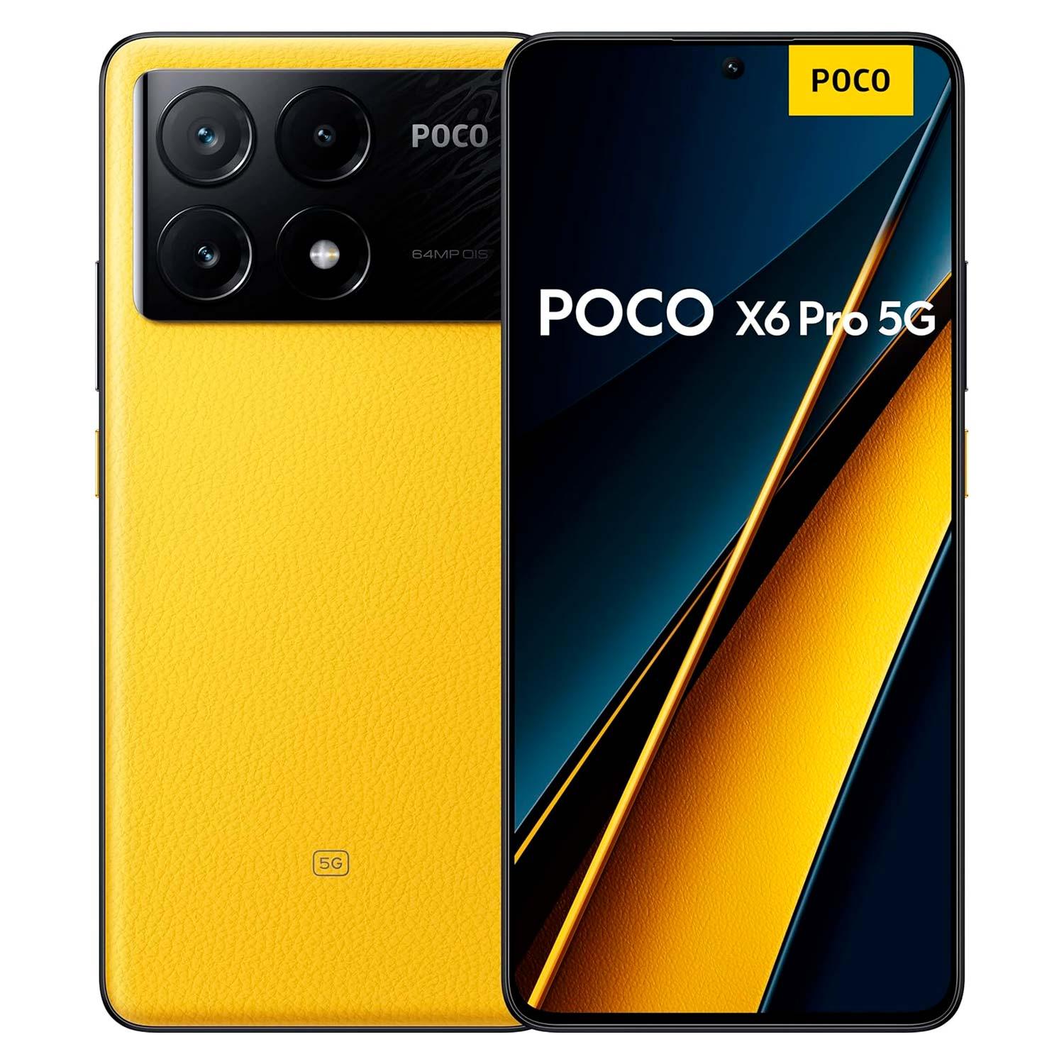 Xiaomi Poco X6 Pro 5g Smartphone Global 512 Gb 12 Gb Ram Dual Sim Pantalla De 6,67" - Amarillo