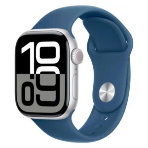 Apple Watch Series 10 Mwwa3lw/a Caja De Aluminio 42 Mm Plata - Azul Deportivo S/m