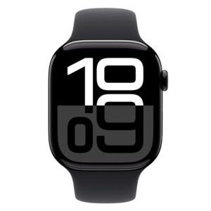 Apple Watch Series 10 Mwwp3lw/a Caja De Aluminio De 46 Mm Negro Brillante - Negro Deportivo S/m - Imagen 2