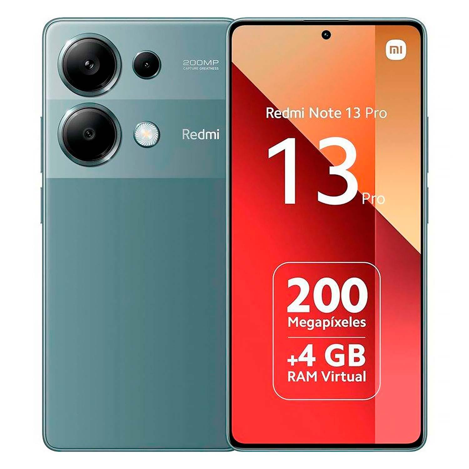 Smartphone Xiaomi Redmi Note 13 Pro 4g Global 256gb 8gb Ram Dual Sim Pantalla 6.67" - Verde