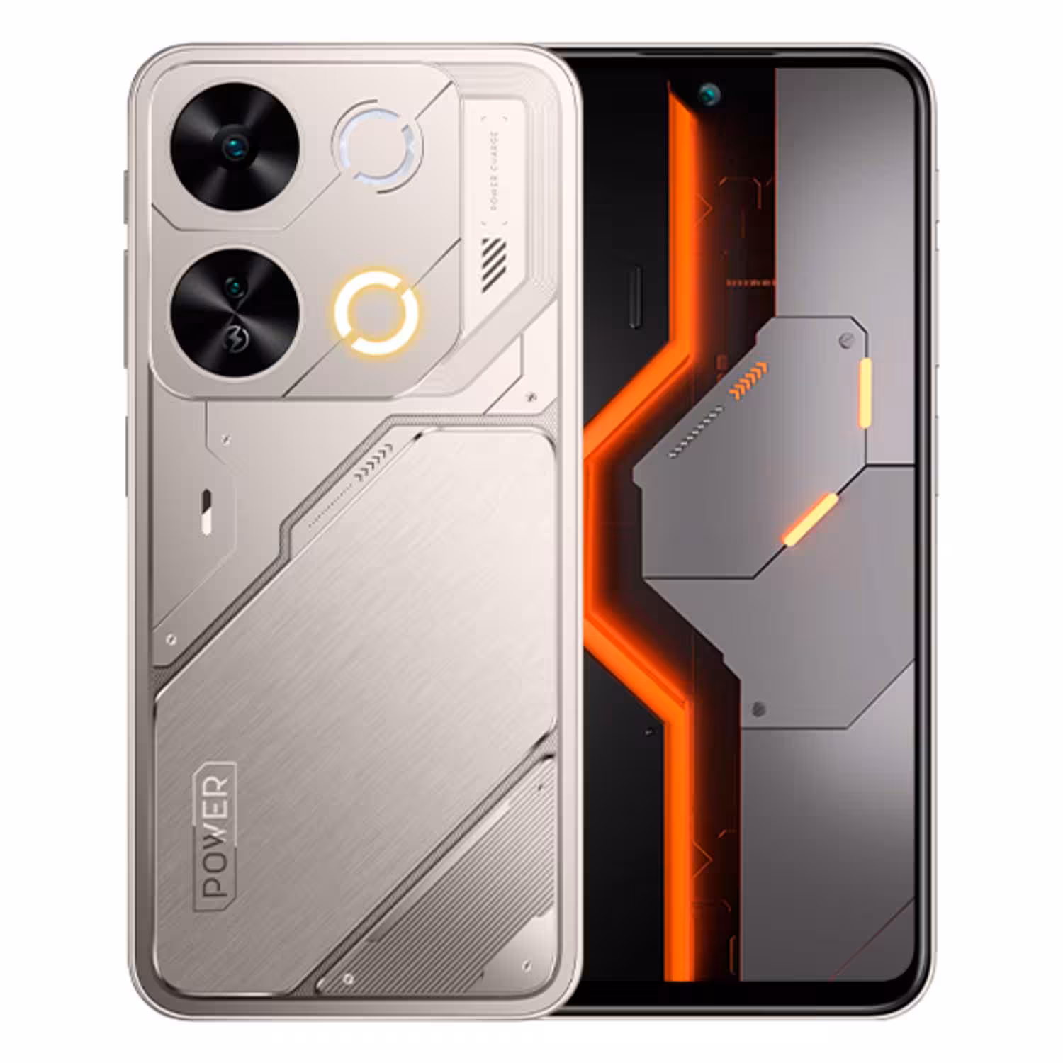 Smartphone Itel P65 128gb 4gb Ram Dual Sim Pantalla 6.7" - Titanio (anatel)