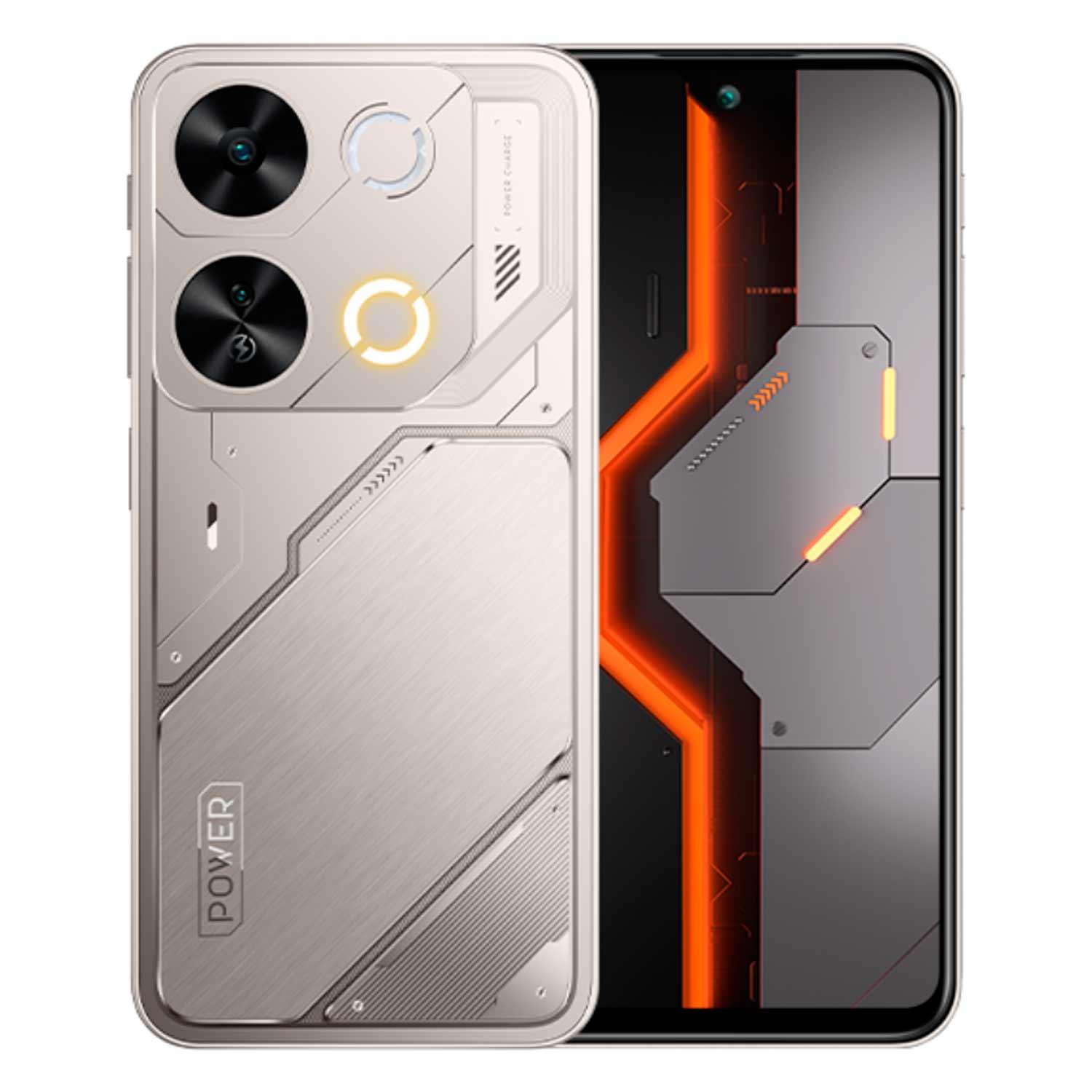 Smartphone Itel P65 128gb 4gb Ram Dual Sim Pantalla 6.7" - Titanio