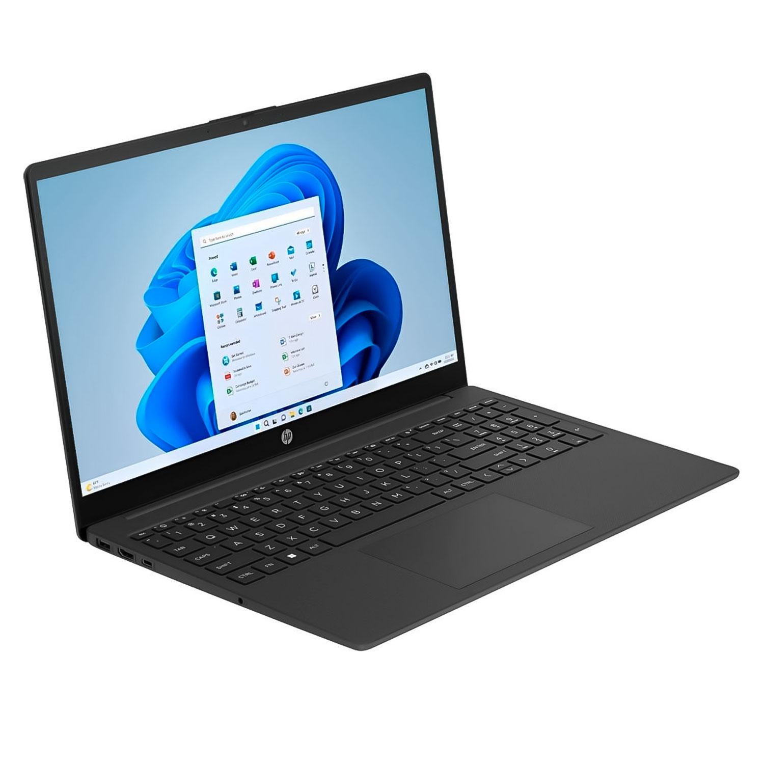 Alternative view of Notebook Hp 15-fd0079wm De 15,6" Con Procesador Intel N200, 128 Gb, Ufs, 4 Gb De Ram, Color Negro
