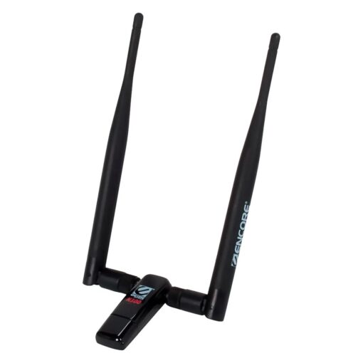 Adaptador Wifi Encore N300 Enuwi-2xn45 Antena Usb 300mbps - Negro