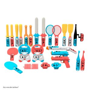 Kit De Accesorios Deportivos 30 En 1 Dobe Tns-2168 Para Nintendo Switch