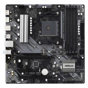 Placa Madre Asrock B550m Phantom Gaming 4 Con Zócalo 4xddr4 Am4 Y Chipset Amd B550 Micro Atx - Imagen 2