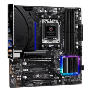 Placa Madre Asrock B650m Pg Riptide Wifi Con Zócalo 4xddr5 Am5 Chipset Amd B650 Micro Atx - Imagen 3