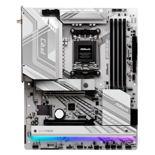Alternative view of Asrock X870 Pro Rs Wifi Ddr5 Socket Am5 Chipset X870 Placa De Base Atx