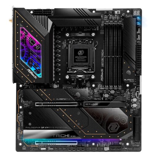Alternative view of Placa Madre Asrock X870e Taichi Ddr5 Socket Am5 Chipset X870 E-atx