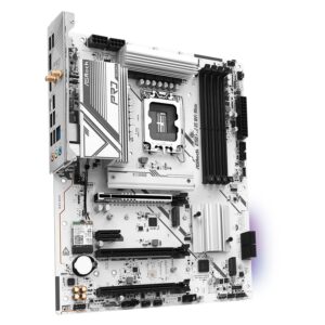 Placa Madre Asrock B760 Pro Rs Wifi Blanca Ddr5 Socket Lga 1700 Chipset Intel B760 Atx - Imagen 3