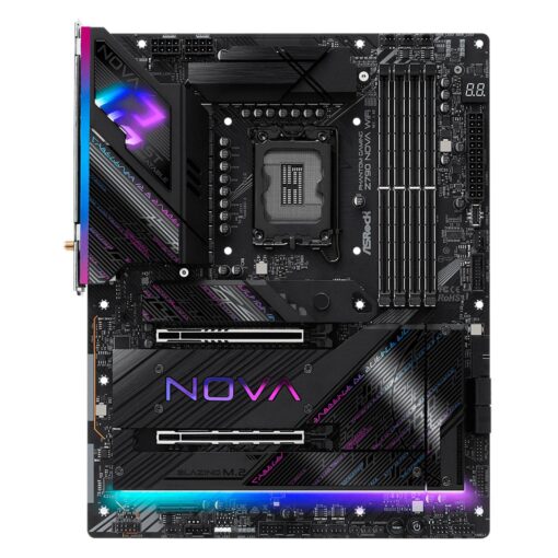 Alternative view of Placa Madre Asrock Z790 Nova Wifi Con Zócalo 4xddr5 Y Chipset Lga 1700 Intel Z790 Atx