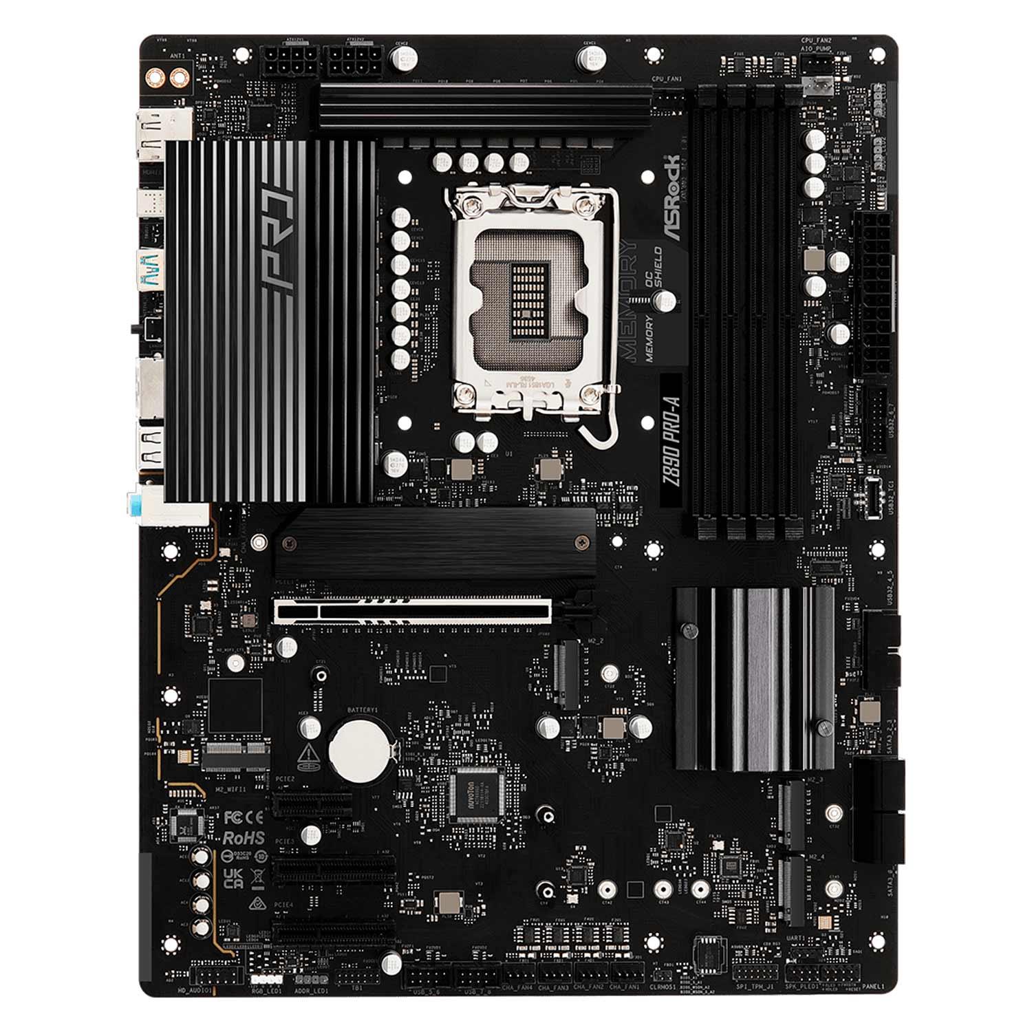 Alternative view of Placa Madre Asrock Z890 Pro-a Con Zócalo 4xddr5 Y Chipset Intel Z890 Atx