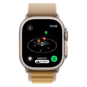Apple Watch Ultra 2 Mx4h3lw/a Con Gps Y Celular, Caja De Titanio De 49 Mm, Correa Alpine Loop Color Canela - Imagen 2