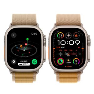 Apple Watch Ultra 2 Mx4h3lw/a Con Gps Y Celular, Caja De Titanio De 49 Mm, Correa Alpine Loop Color Canela - Imagen 4