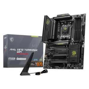 Placa Madre Msi Mag X870 Tomahawk Wifi Con Zócalo 4xddr5, Chipset Amd Am5, X870 Atx