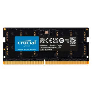 Memoria Ram Para Notebook Crucial Ddr5 De 8 Gb Y 5600 Mhz Para Notebook: Ct8g56c46s5