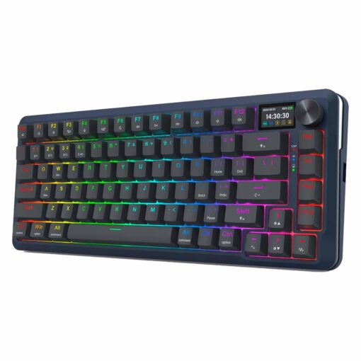 Alternative view of Gamer Redragon Flekact Pro K708-rgb-pro Switch Linear Sin Hilo - Negro