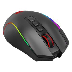 Mouse Gamer Redragon Predator Pro M612rgb-pro 8000 Dpi Inalámbrico - Negro - Imagen 4