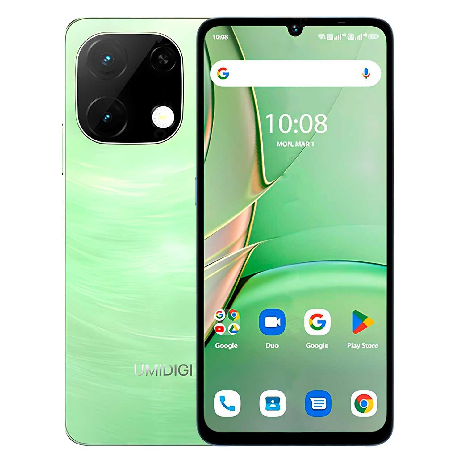 Smartphone Umidigi Note 90 De 256 Gb, 4 Gb De Ram, Doble Sim, Pantalla De 6,75" - Verde