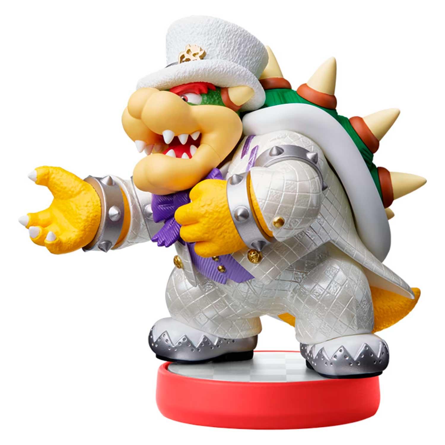 Figura Amiibo De La Boda De Bowser De Nintendo Super Mario Odyssey - 8060