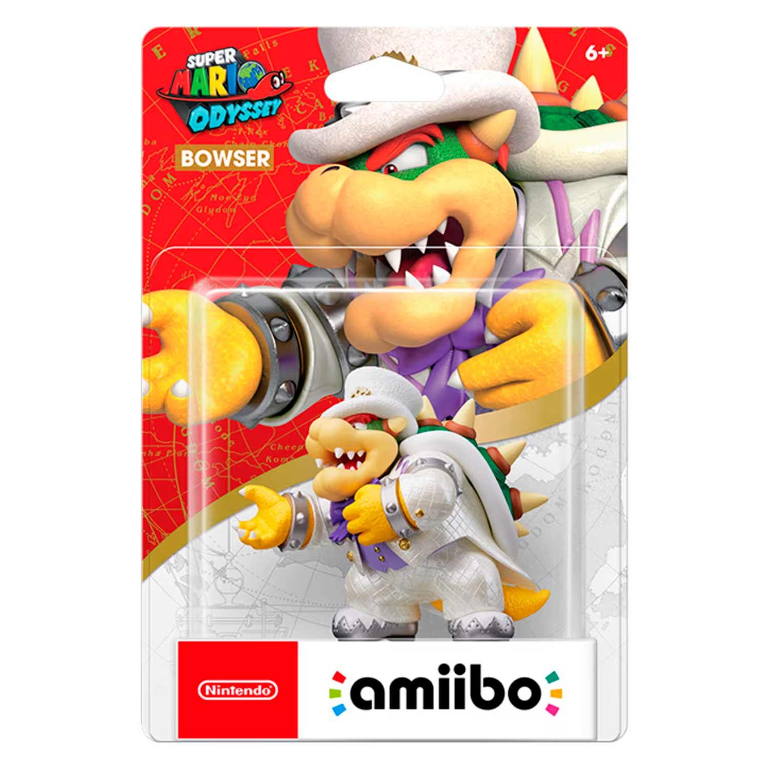 Alternative view of Figura Amiibo De La Boda De Bowser De Nintendo Super Mario Odyssey - 8060
