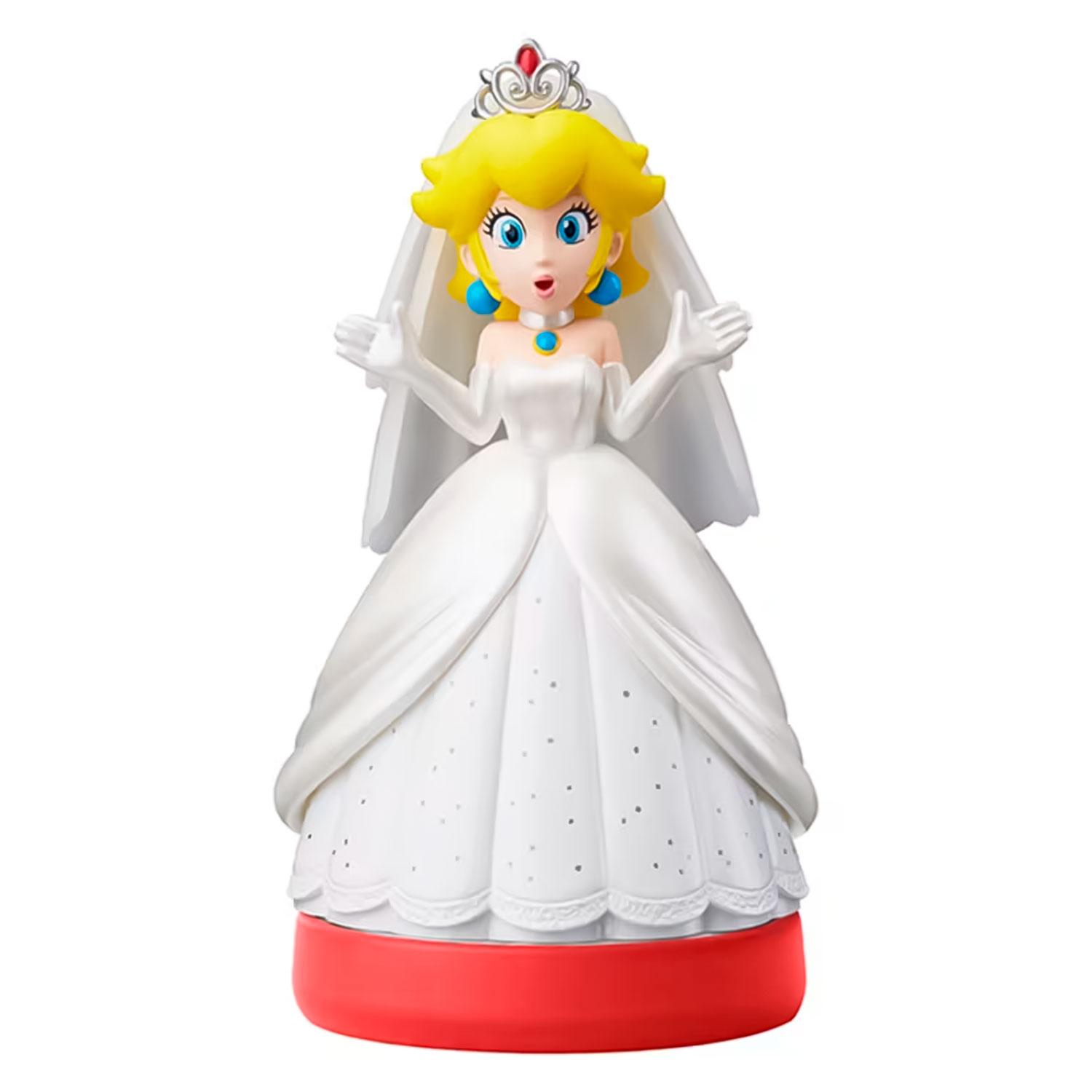 Figura Amiibo De La Boda De La Princesa Peach De Nintendo - 8059